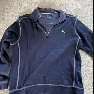 Mens Tommy Bahama 1/4 Zip Pullover - Medium